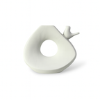 Florero de Cerámica Blanca — Diseño Minimalista y Elegancia Atemporal