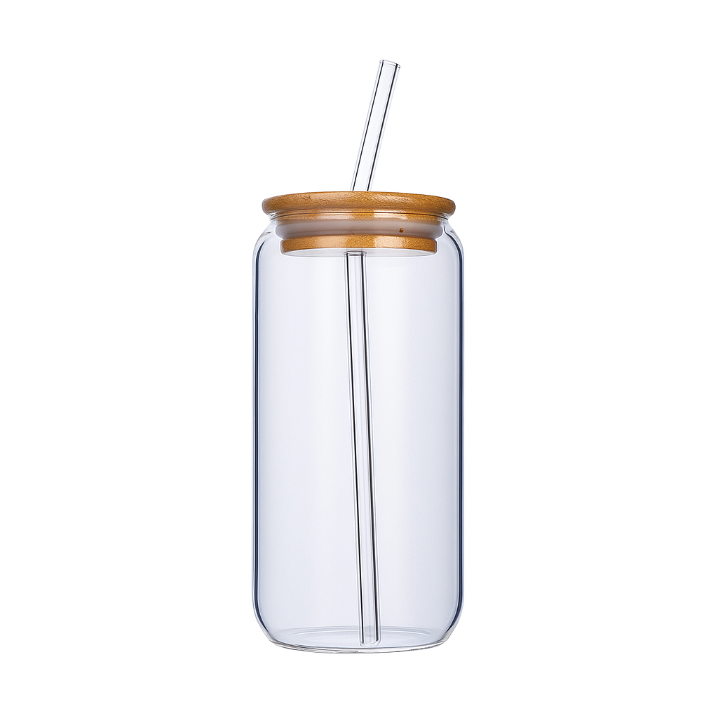Vaso Cristal Trending con Bombilla