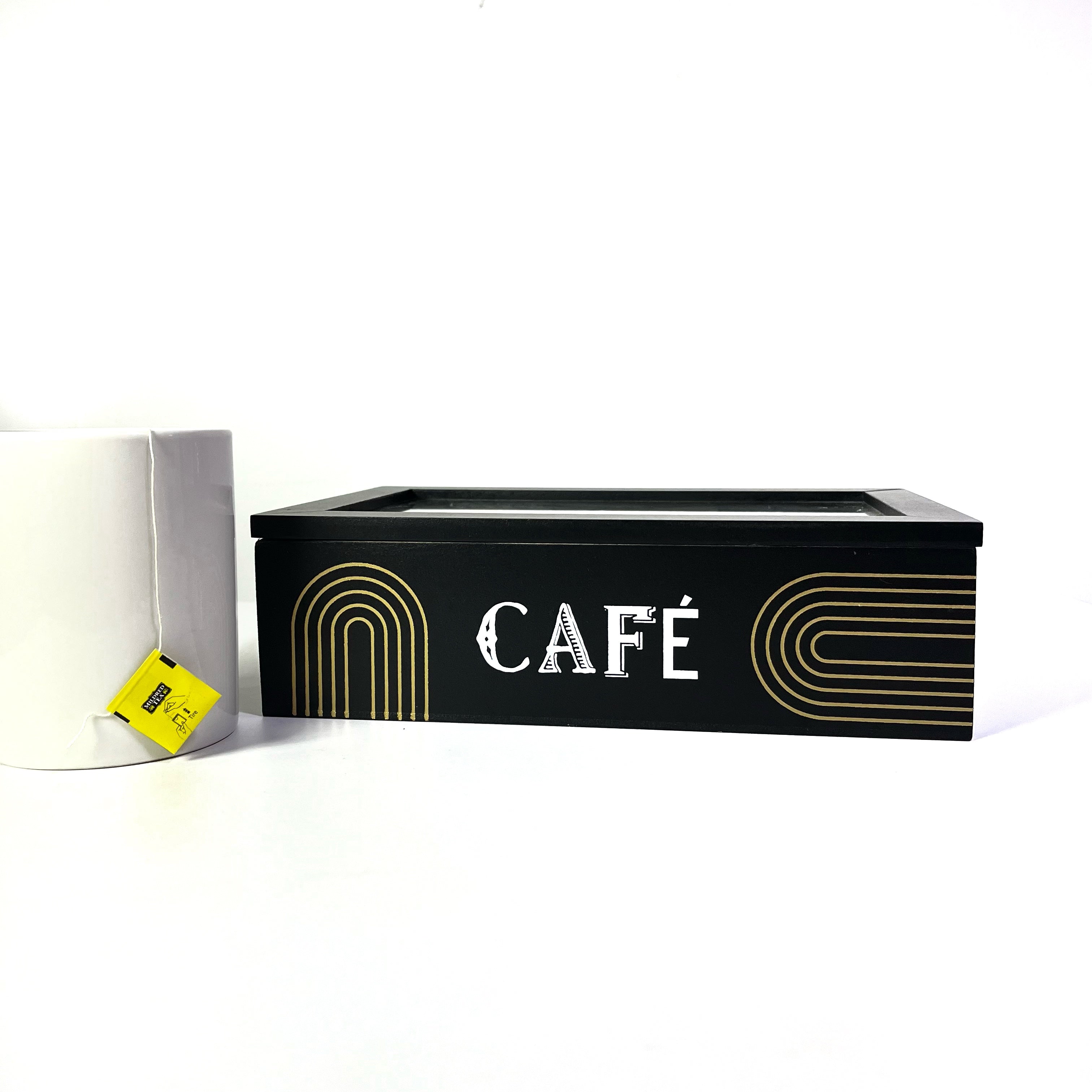 Caja de Té de Madera