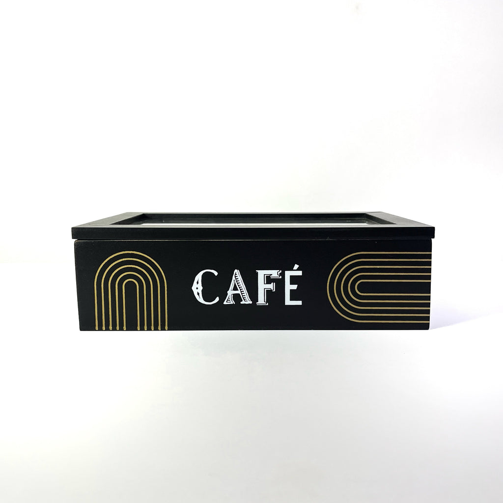 Caja de Té de Madera