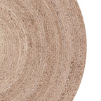Alfombra redonda de yute - 80cm